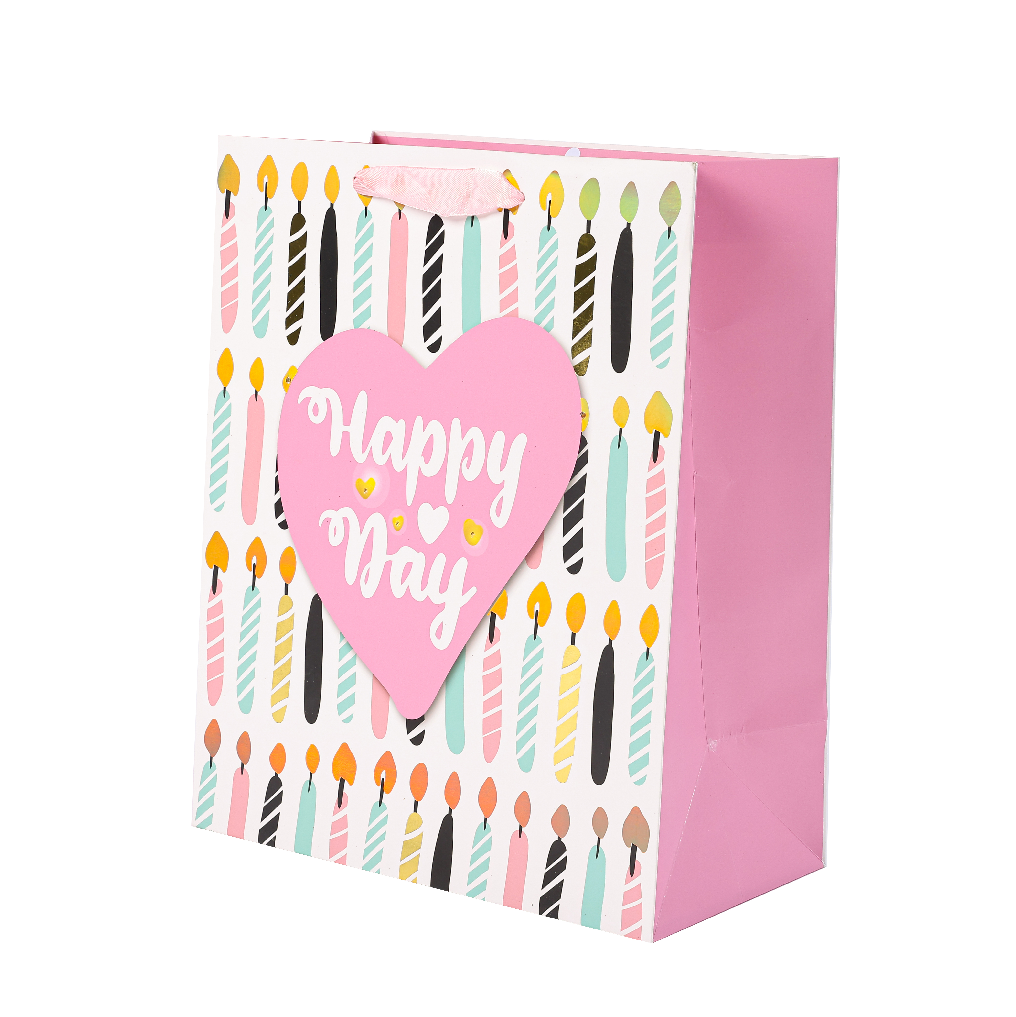 Birthday Candle Love Patch Gift Bag KT029
